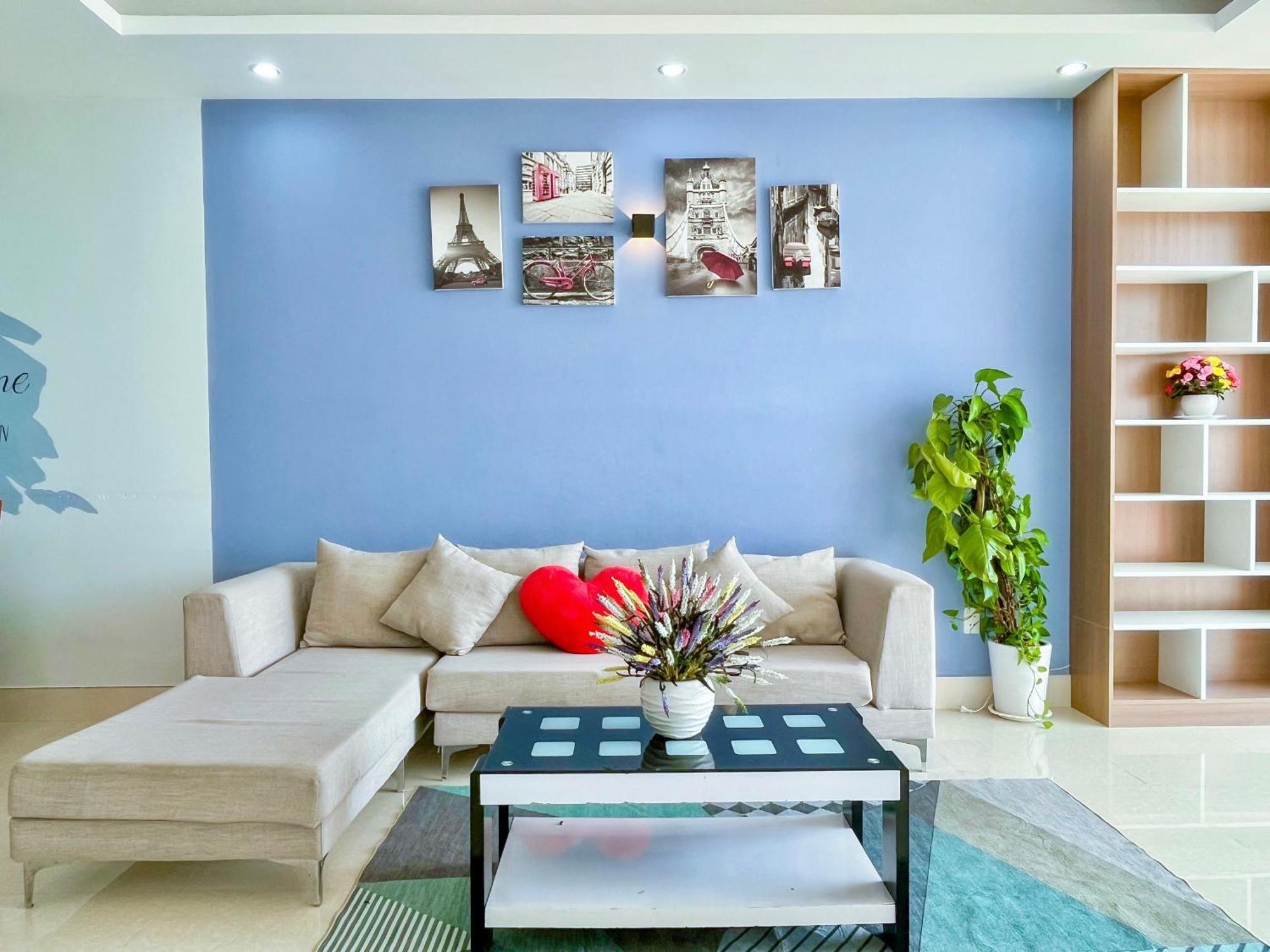 Can Ho Oasky,3 Phong View Dep Nhin Ra Bien,Nui Va Ho Bau Sen 头顿 外观 照片