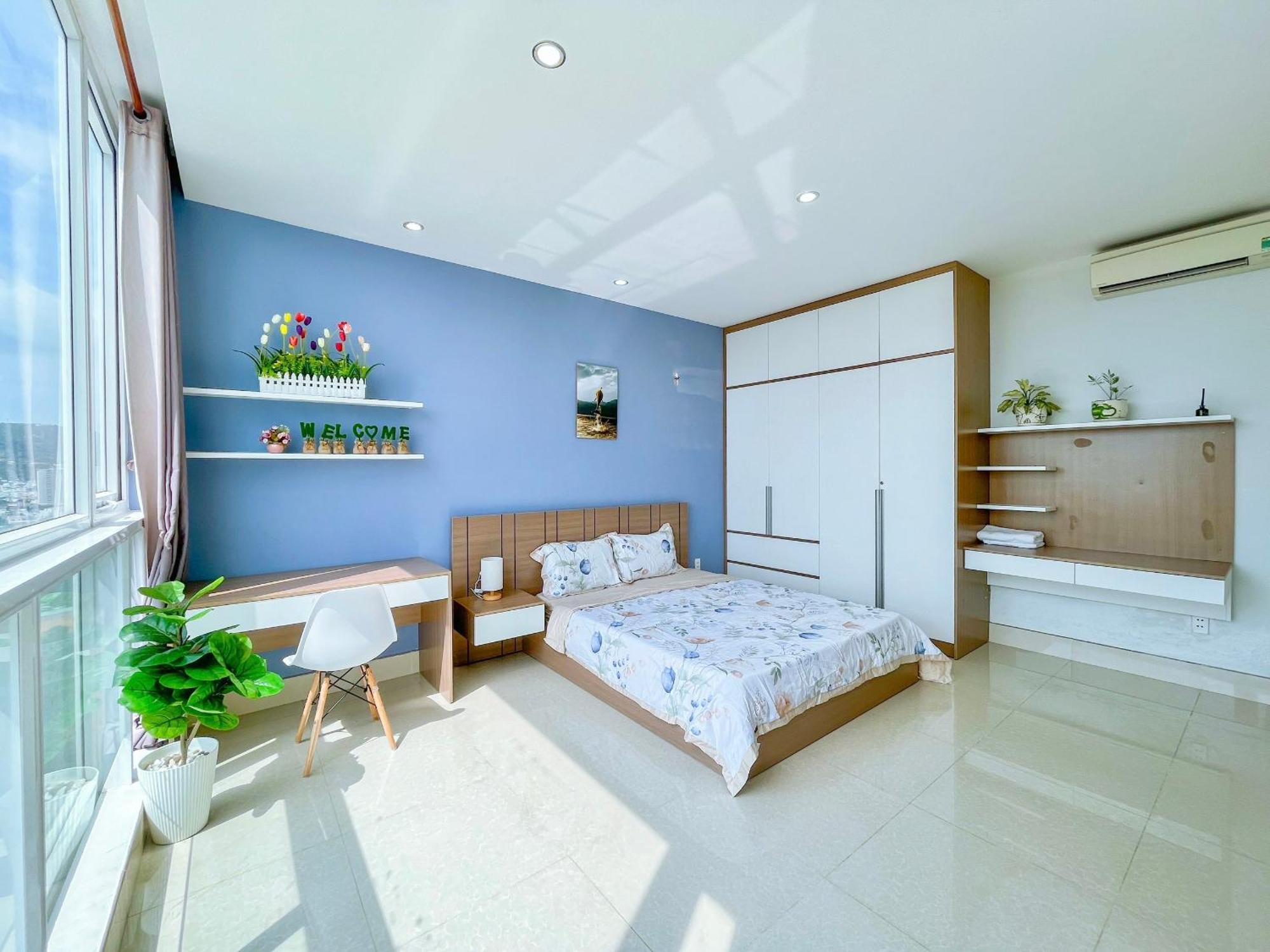 Can Ho Oasky,3 Phong View Dep Nhin Ra Bien,Nui Va Ho Bau Sen 头顿 外观 照片
