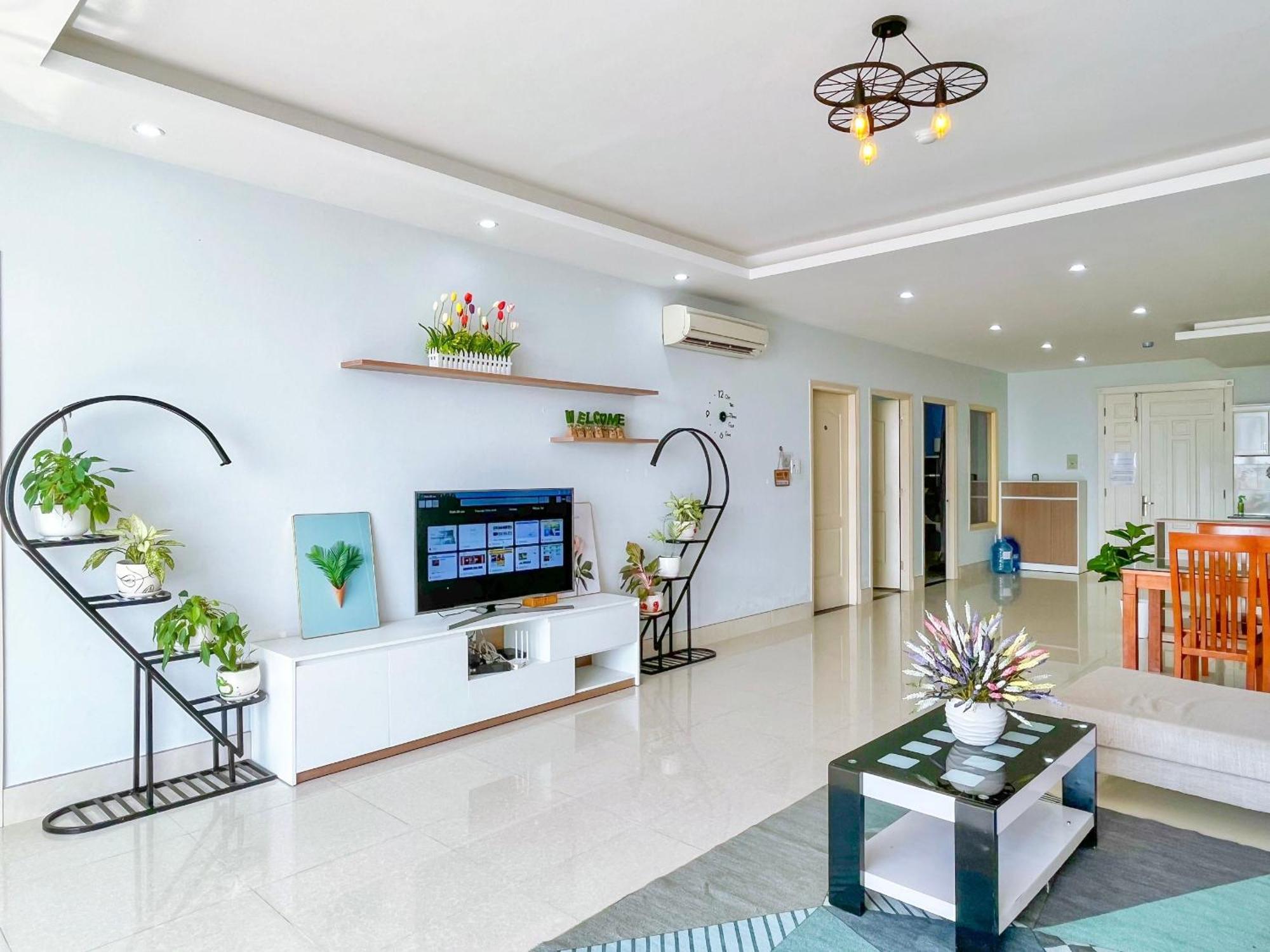 Can Ho Oasky,3 Phong View Dep Nhin Ra Bien,Nui Va Ho Bau Sen 头顿 外观 照片